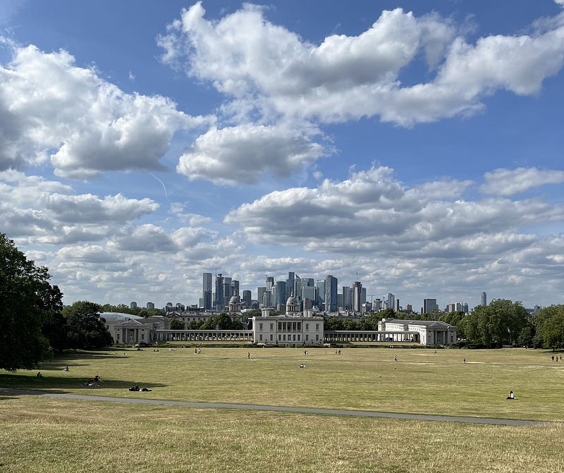 Serene view of Greenwich Park