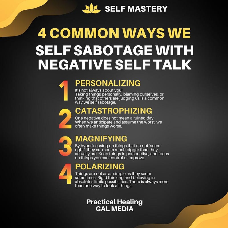 Image illustrating perspective in self-sabotage