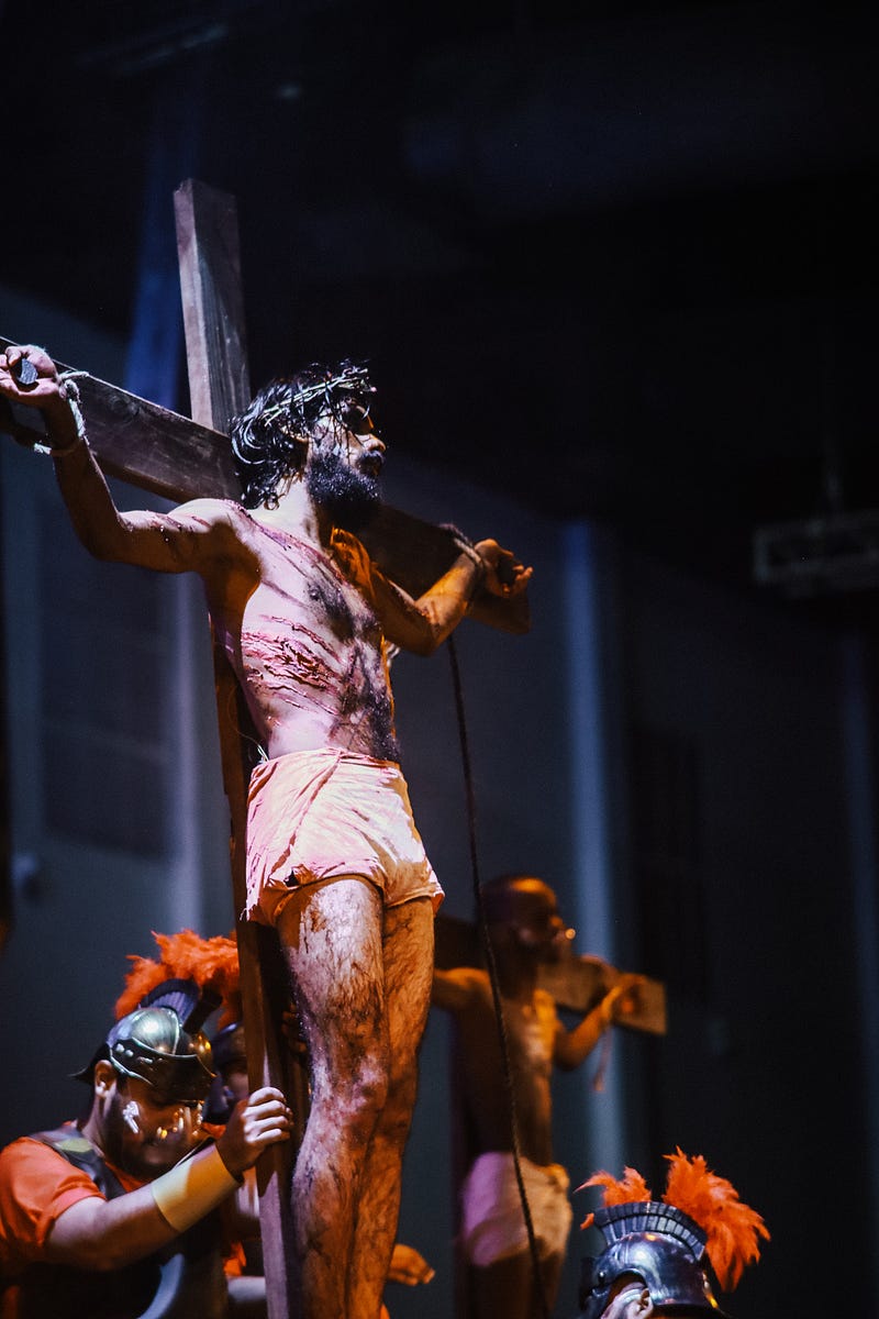 Depiction of ancient crucifixion practices