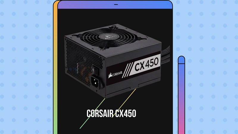 Corsair CX450 Power Supply Unit