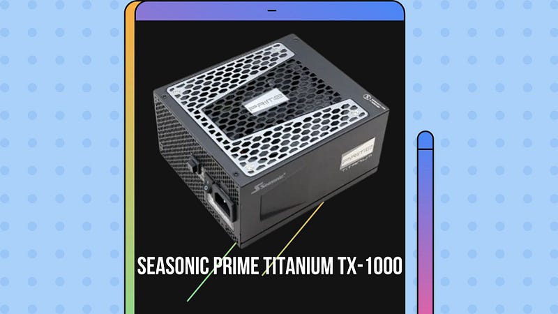 Seasonic Prime Titanium TX-1000 Power Supply Unit