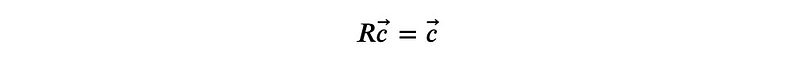 Unchanged vector representation