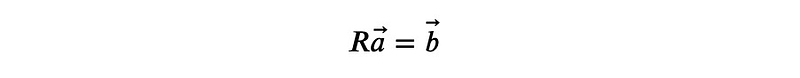 Transformation equation