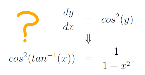 Right-angled triangle representation.