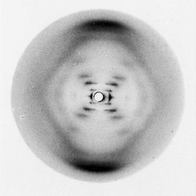 X-ray Diffraction Image of DNA