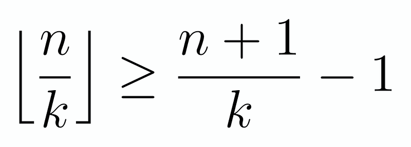 Equality condition illustration