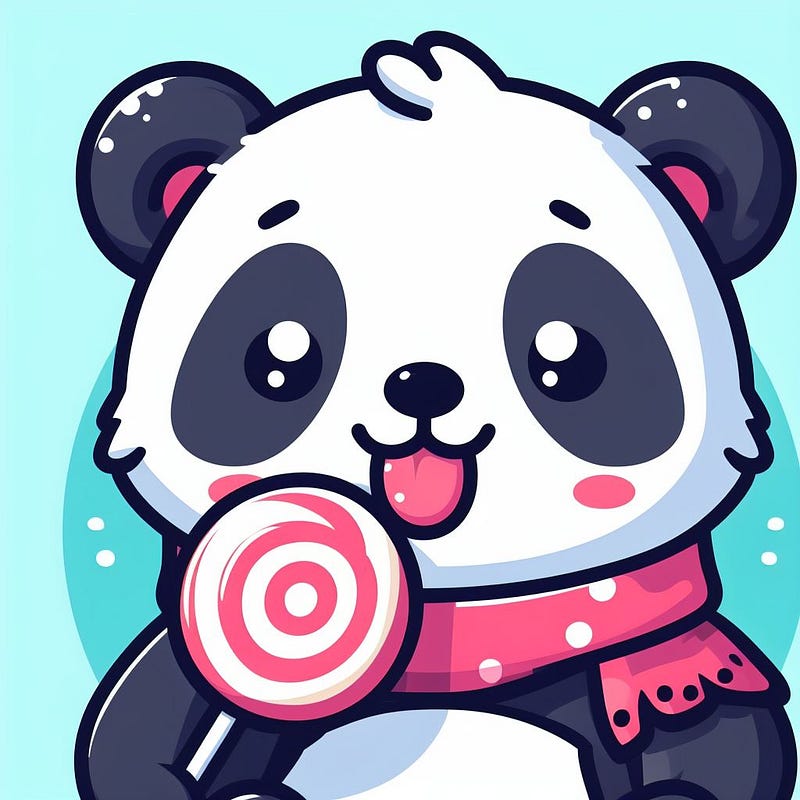 Image of a baby panda created by DALL-E 3