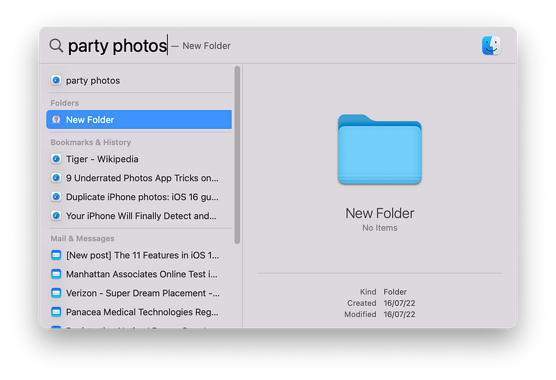 Disguised folders for privacy