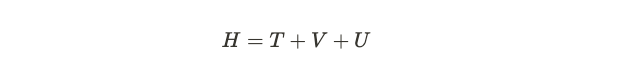 Total Hamiltonian in DFT