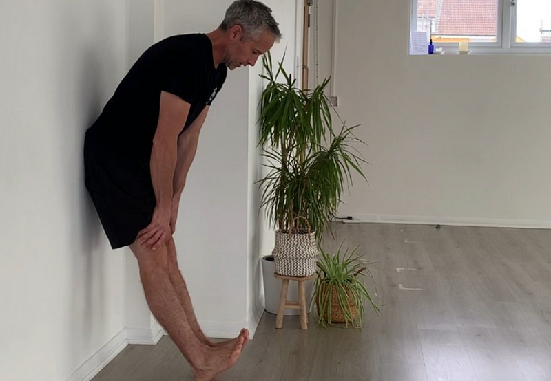 Anterior tibialis raises demonstration