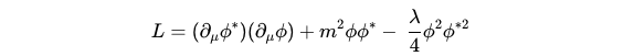 Mathematical representation of a sigma model.