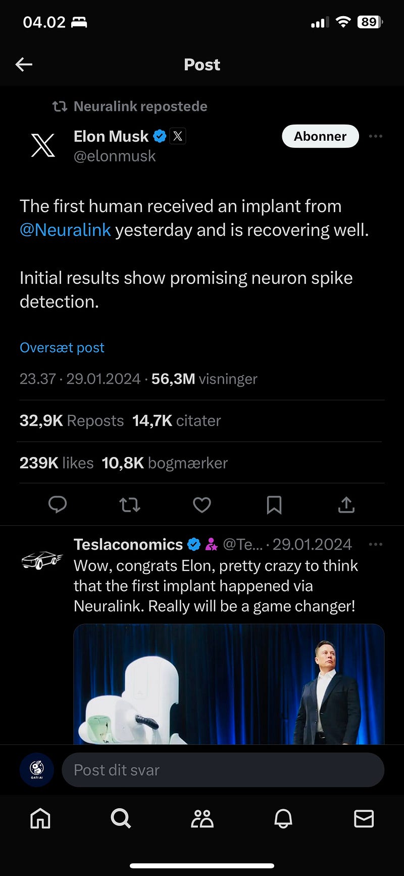 Neuralink brain chip implant