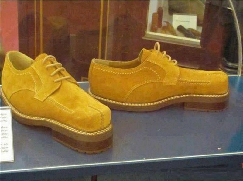 Anti-tracking shoes from WWII