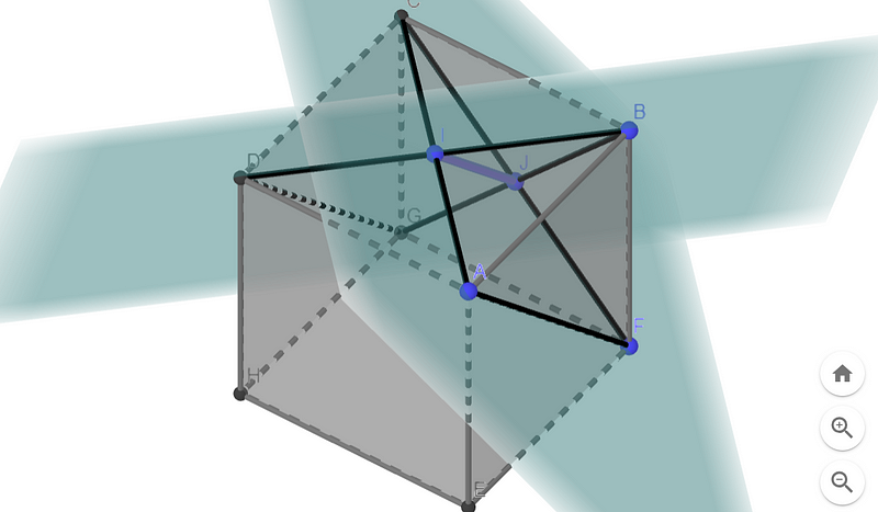 Line of intersection between two planes